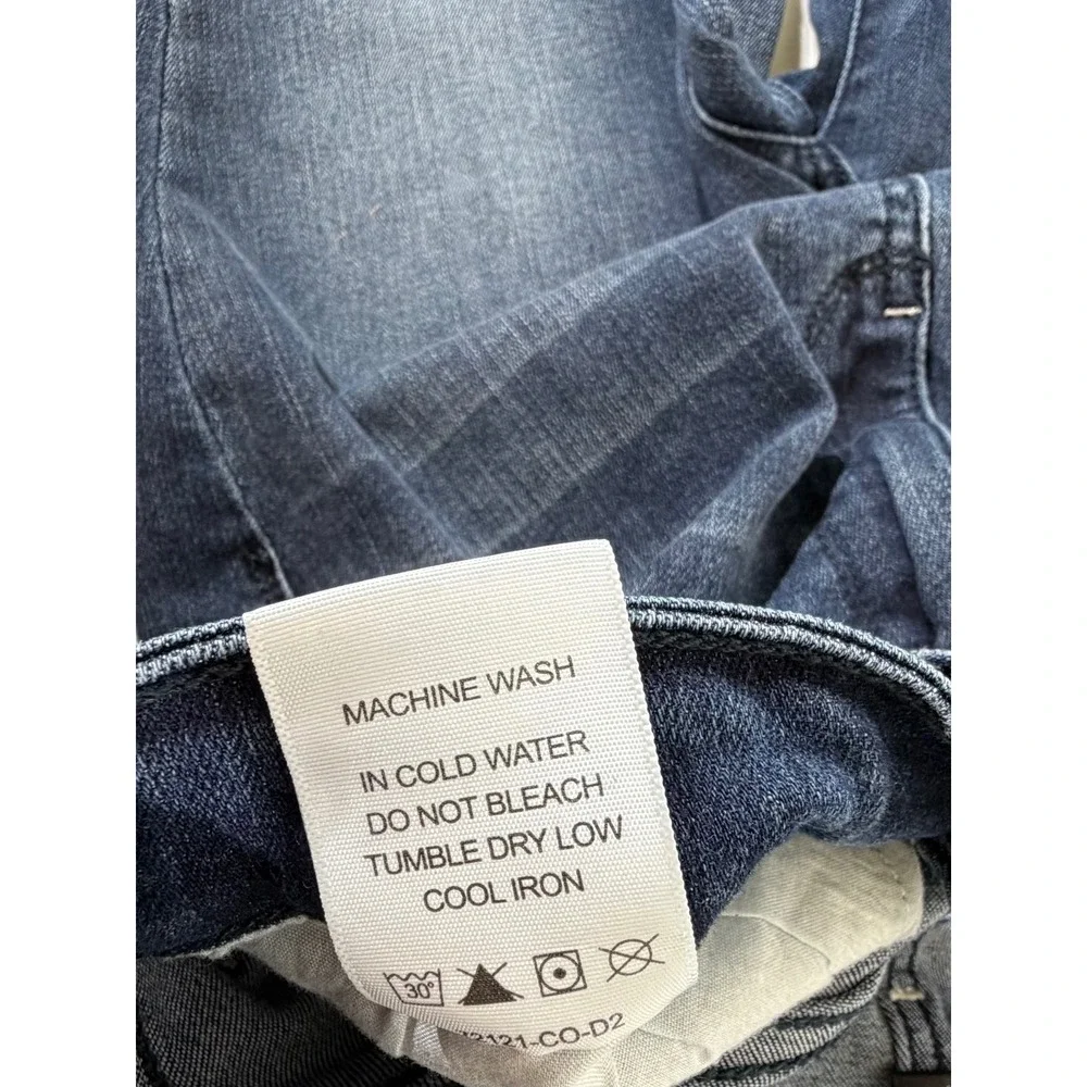 Judy Blue Skinny‎ Fit Capri Jeans 9/29 (28x27) Dark Wash Stretchy Mid Rise